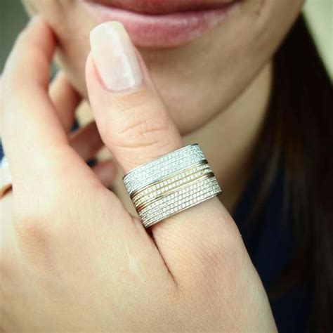 elegant thumb rings.